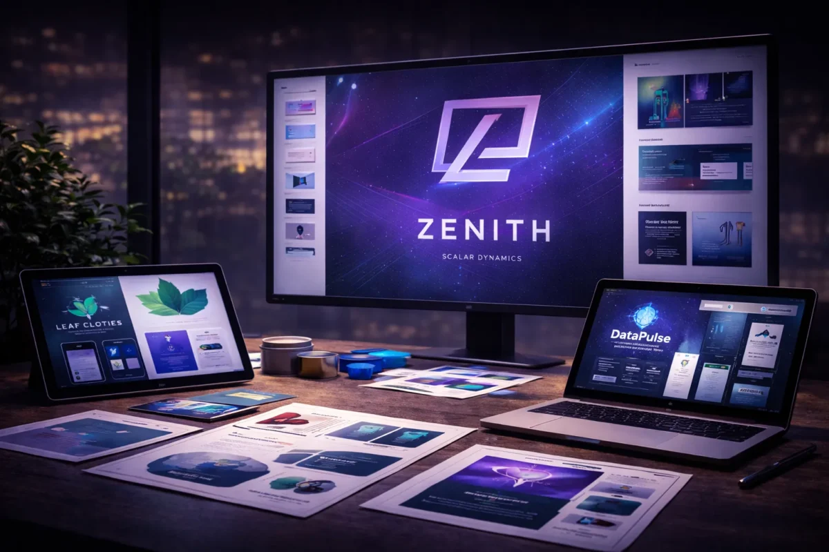 branding and identity portfolio projects